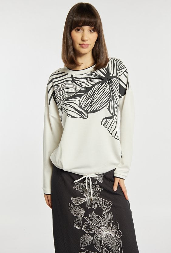 Bluza damska z wzorem