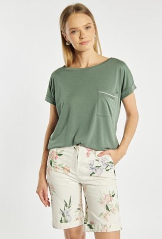 T-shirt z modalem