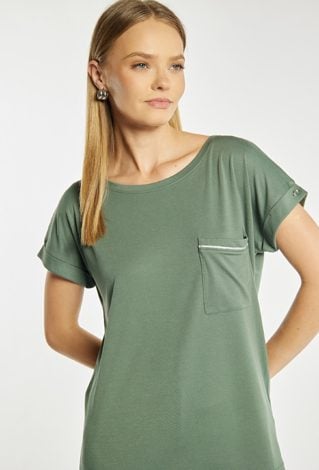 T-shirt z modalem