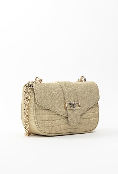 Połyskujący kuferek damski