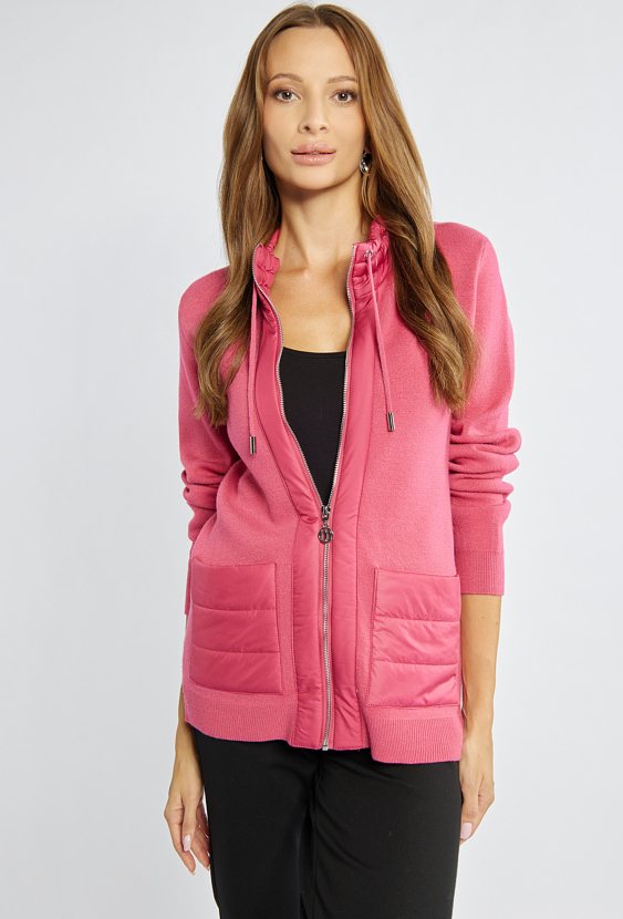 Sweter damski z kieszeniami