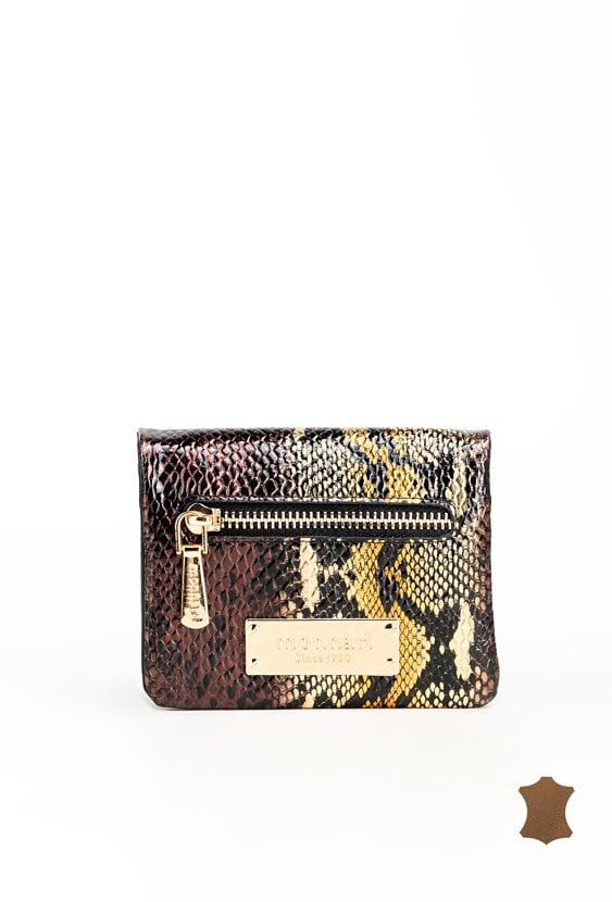 Mały portfel z wzorem