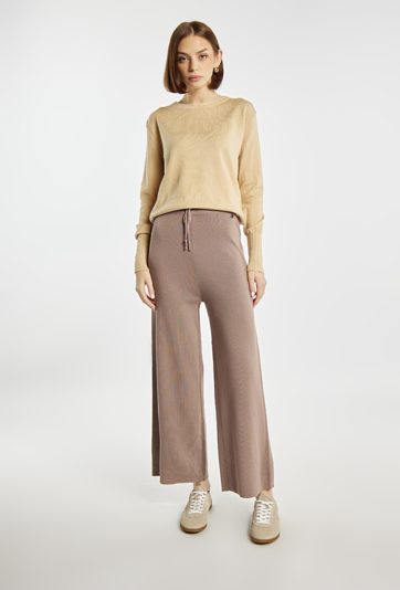 Spodnie z wiązaniem