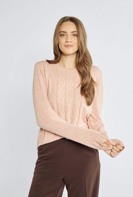 Sweter damski z wiskozy