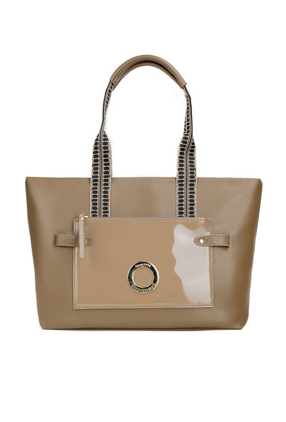 Duża, trzykomorowa torba