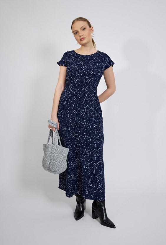 Sukienka damska w kropki