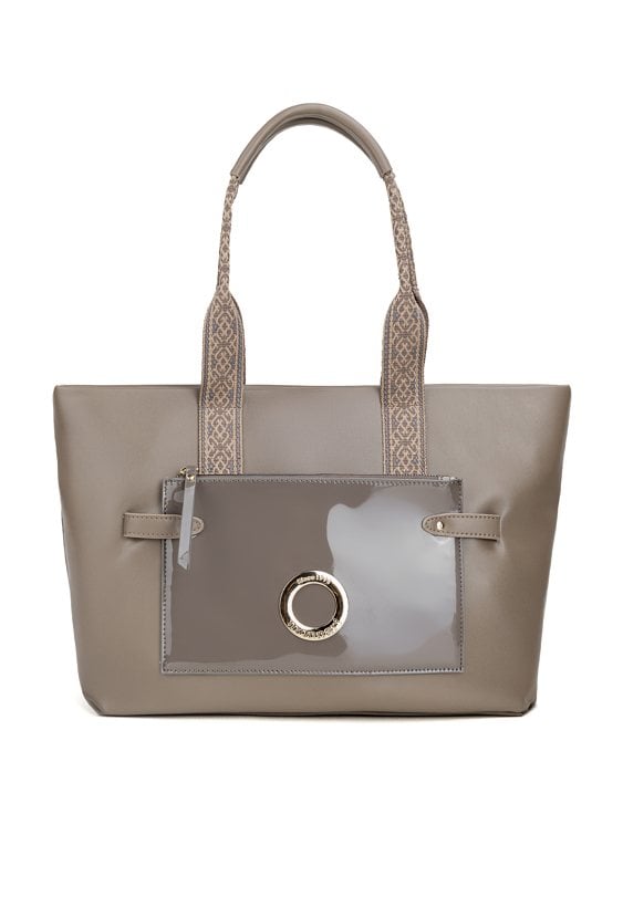 Duża, trzykomorowa torba