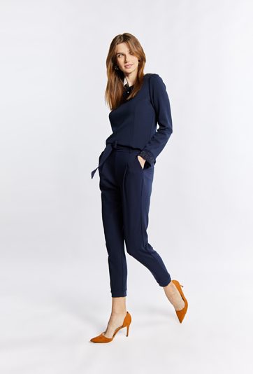 Spodnie z wiązaniem