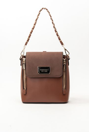 Mały plecak z klapą