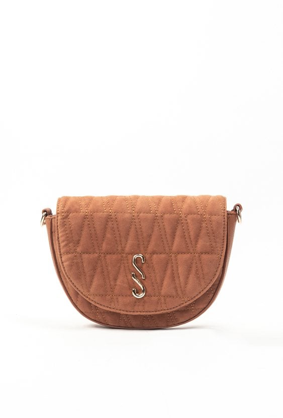 Mała tekstylna torba damska