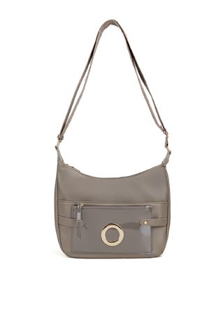 Torba na wzorzystym pasku