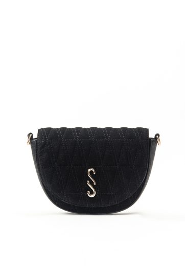 Mała tekstylna torba damska