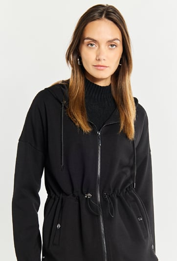 Bluza damska ze ściągaczem