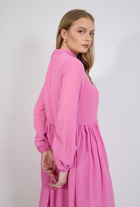 Gładka, elegancka sukienka