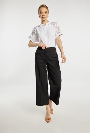 Eleganckie czarne spodnie