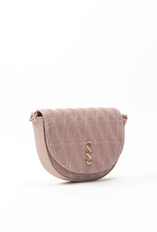 Mała tekstylna torba damska