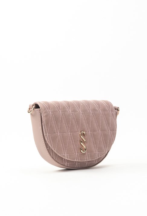 Mała tekstylna torba damska