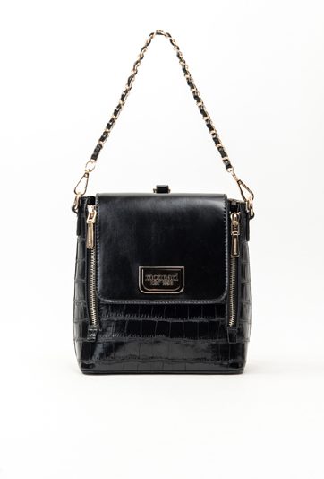 Mały plecak z klapą