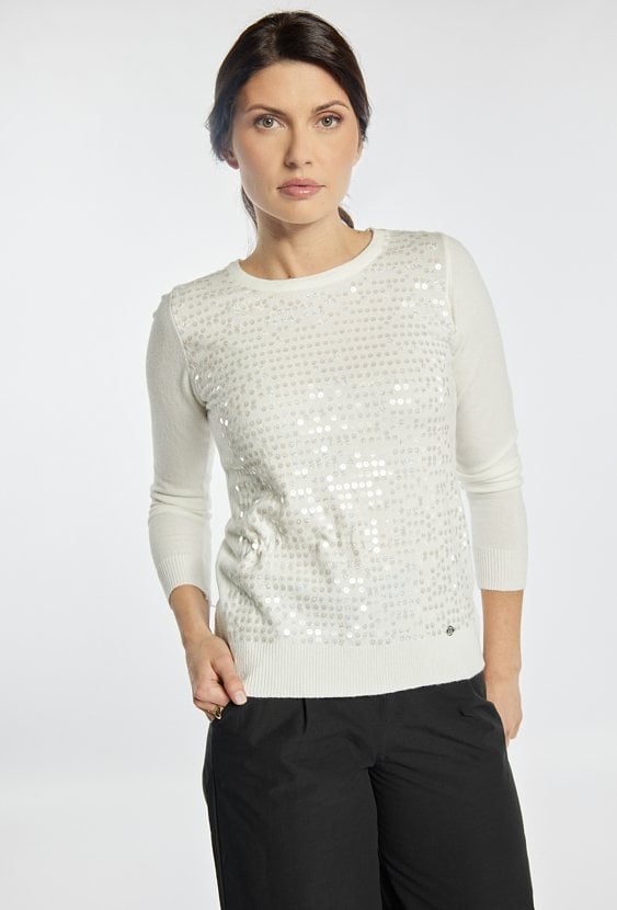 Sweter damski z wiskozą