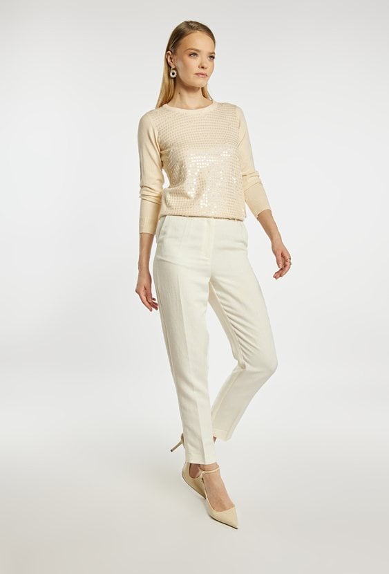 Sweter damski z wiskozą