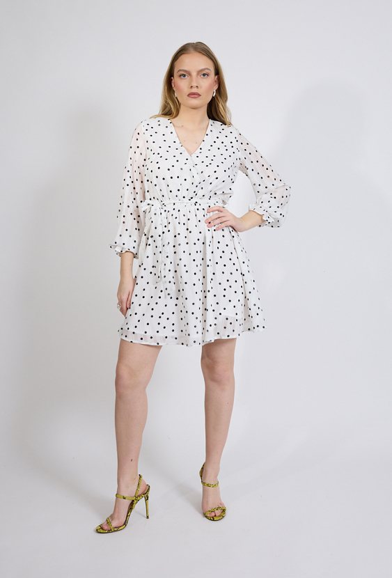 Sukienka w kropki