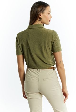 Bluzka damska z kołnierzykiem