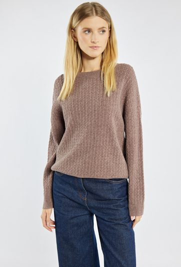 Sweter damski z wełną