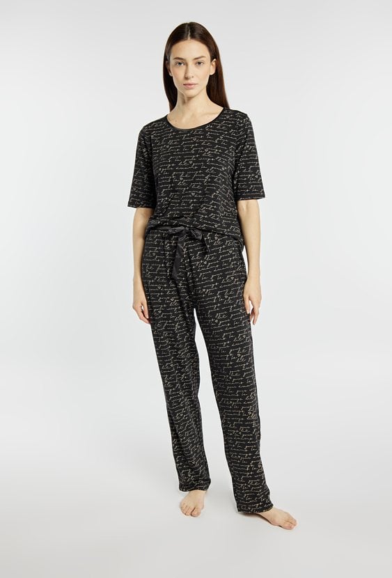 Spodnie od piżamy z wiązaniem