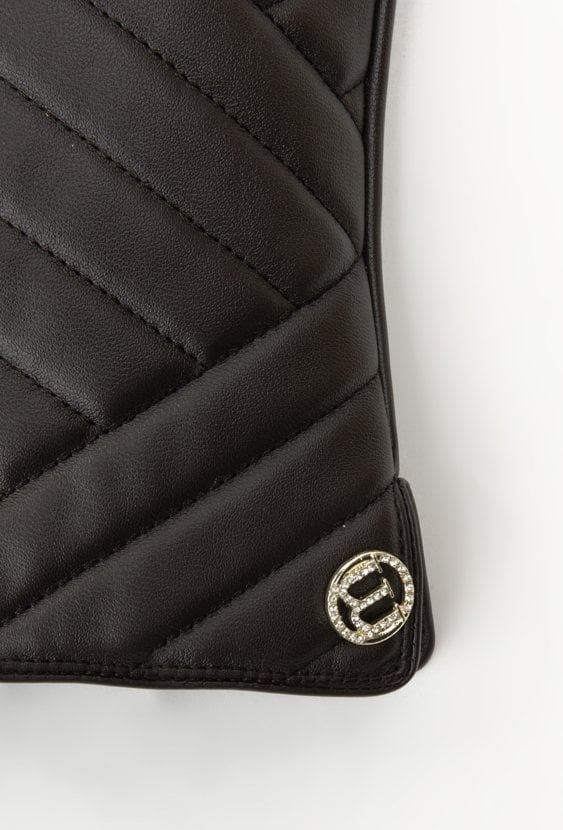 Pikowane rękawiczki damskie