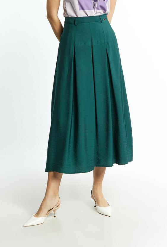 Rozkloszowana spódnica damska