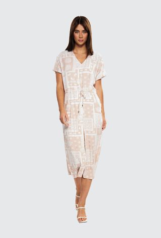 Wzorzysta sukienka damska