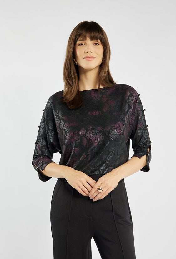 Bluzka ze zwierzęcym motywem