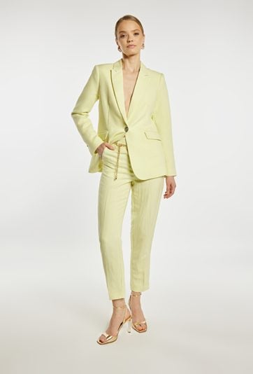 Eleganckie spodnie z dodatkiem wiskozy