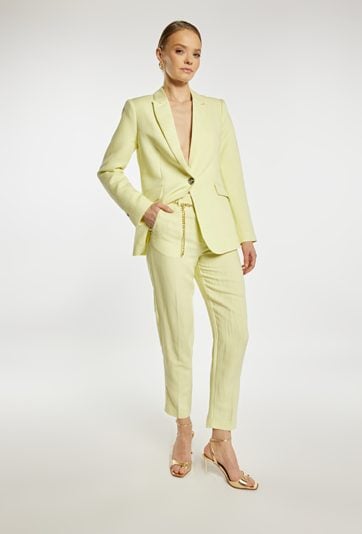 Eleganckie spodnie z dodatkiem wiskozy