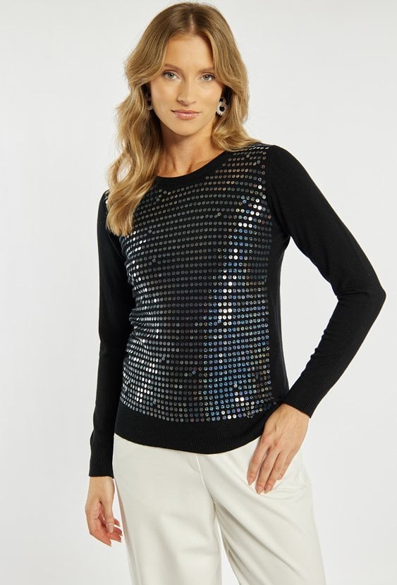 Sweter damski z wiskozą