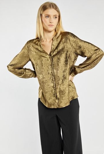 Elegancka koszula z połyskiem