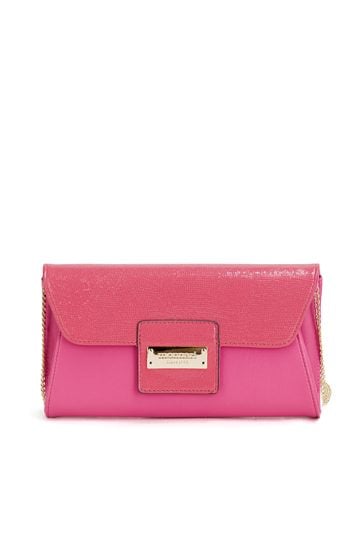 Połyskująca kopertówka damska