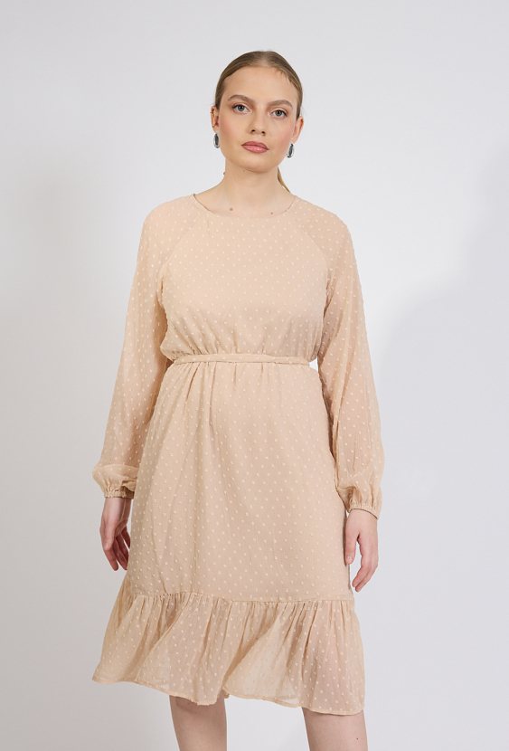 Sukienka z wiązaniem