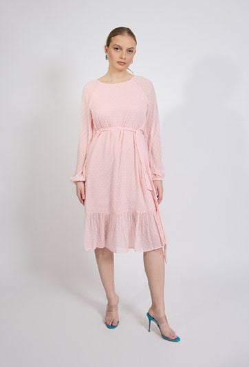 Sukienka z wiązaniem