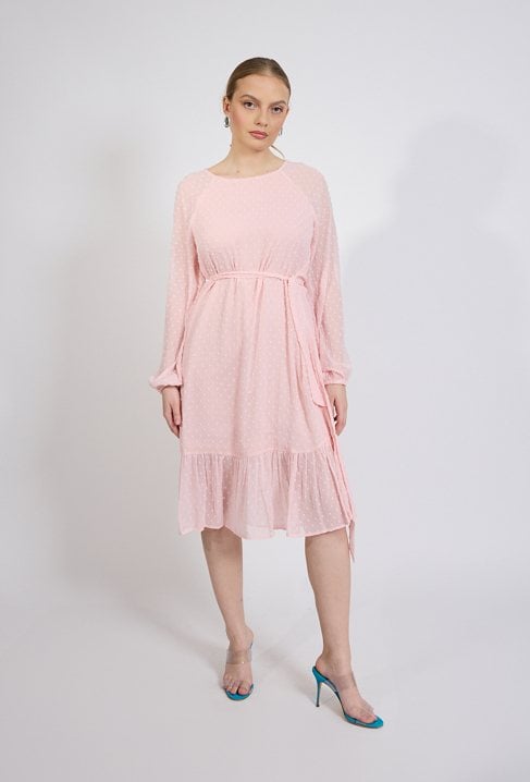 Sukienka z wiązaniem