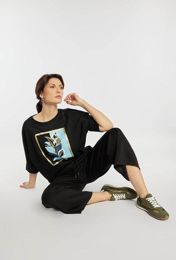 Spodnie z wiązaniem