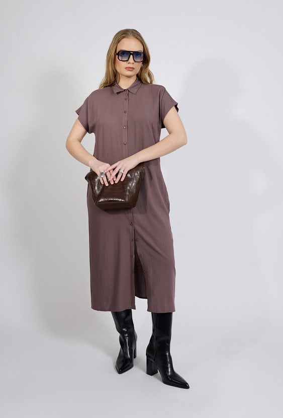 Koszulowa sukienka