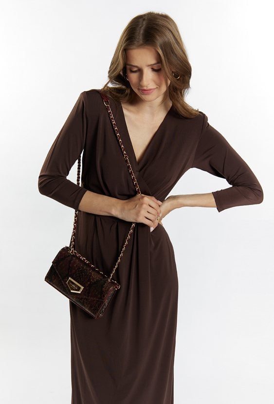 Mała kopertówka w zwierzęcy wzór