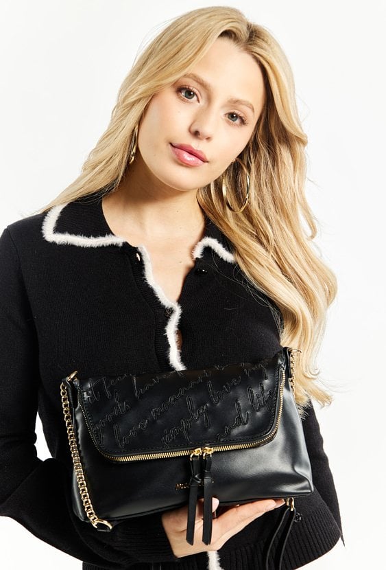 Torba damska z kieszonką na klapie