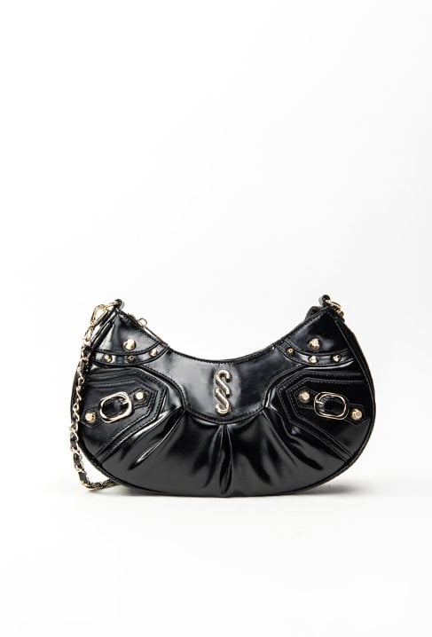 Torba damska z ozdobną aplikacją