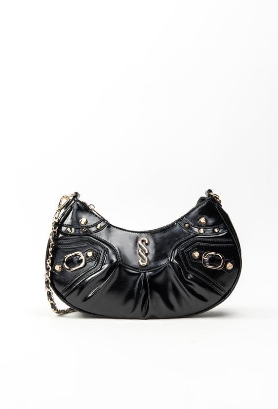 Torba damska z ozdobną aplikacją