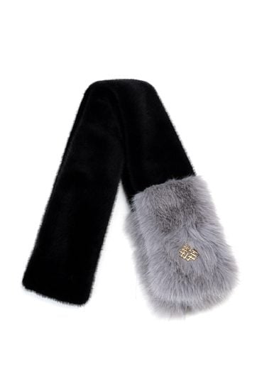 Szalik damski z imitacji futerka