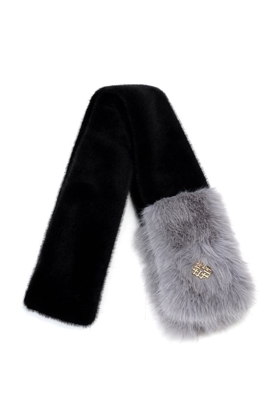 Szalik damski z imitacji futerka