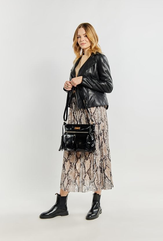 Torba damska z frędzlami