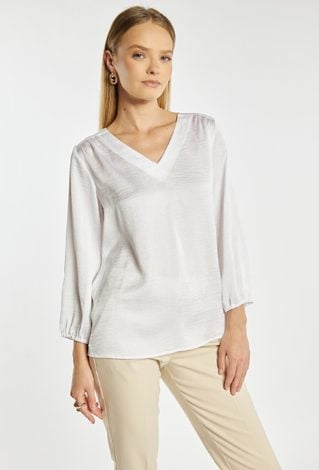 Biała bluzka damska